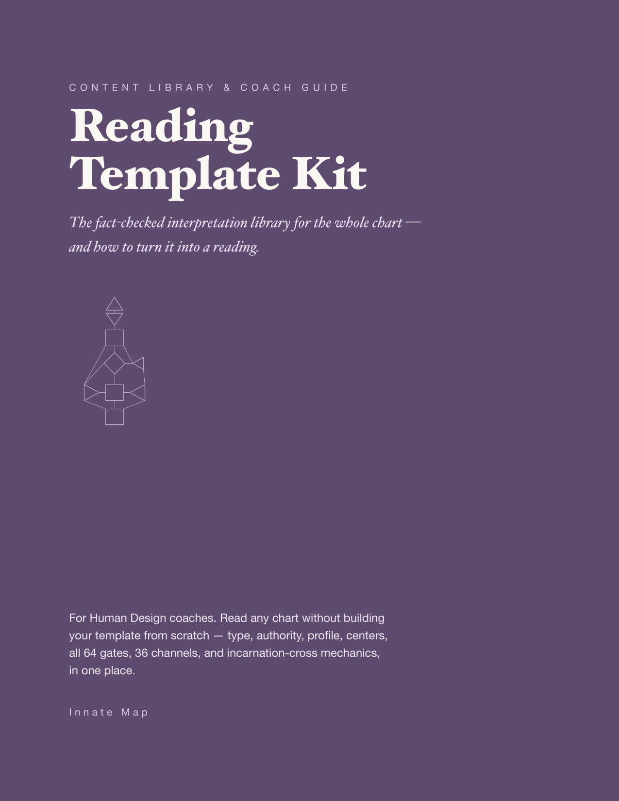 Reading Template Kit for HD Coaches cover